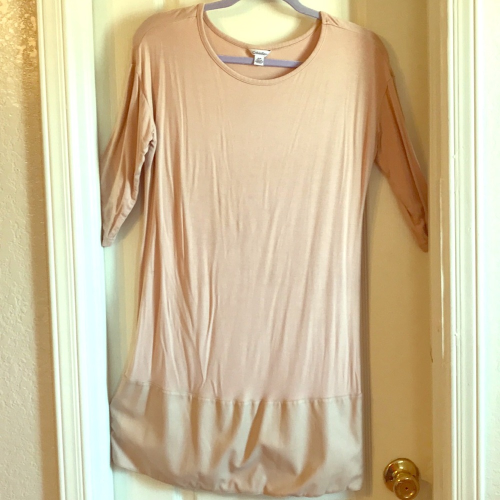 Calvin Klein Cream colored stretchy dress NWOT
